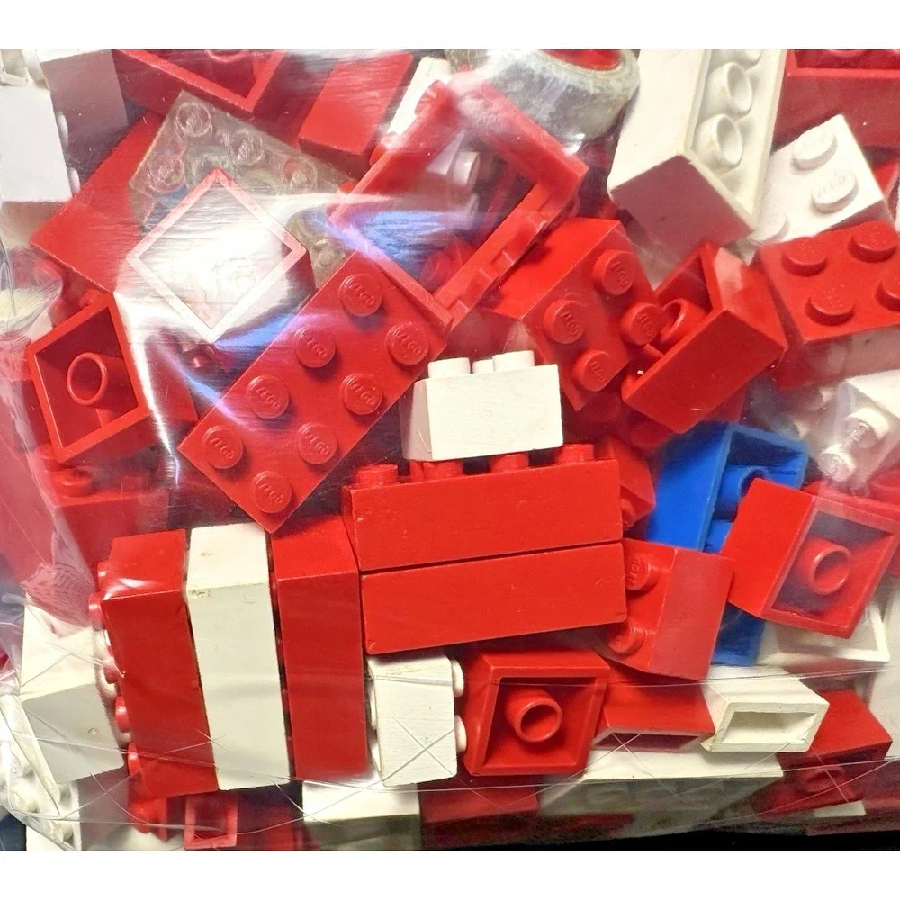 Vintage LEGO Building Box Pieces - Oven 100+ blocks included in set - Picture 7 of 13